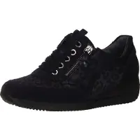 Waldlaufer Himona Damenschuhe Sportive Schnürer Blau Freizeit