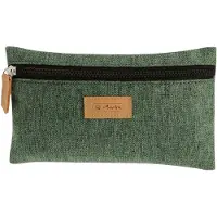 Herlitz Faulenzer flach Greenline RPET Knit green Polyester BxHxT 210x123x15mm Packung mit 2 Stück