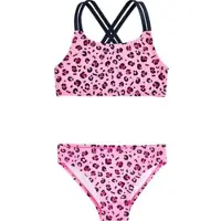 Playshoes UV-Schutz Bikini Leo-Print in pink | Gr.: 158/164