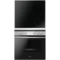 Amica EHC 12716-2 E, Keramik, 4 Zone(n), Glaskeramik, Schwarz, 57,5 cm, 50,5 cm
