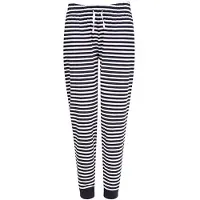 SF Women - Schlafanzughose für Damen (Marine/Weiß)