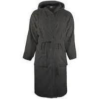 The One Towelling - Morgenmantel für Herren/Damen Unisex, mit Kapuze (Anthrazit)