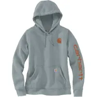 Carhartt Iconic Clarksburg Logo Sweatshirt blue cove heather (HV7) XL REG