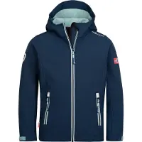 TROLLKIDS Softshelljacke "Kids Trollfjord Jacket" Langarm-Design, mit Reißverschluss, wärmeisolierend