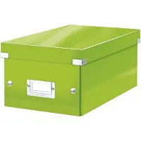 Leitz - DVD -Box Wow klicken Sie auf Store Green | 1 Stück | 6 Stück