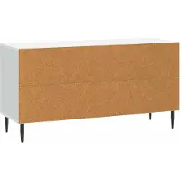 vidaXL TV-Schränk Weiß 99 x 34,5 x 50 cm Holzwerkstoff