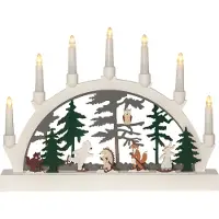 Star Trading 271-88, Leichte Dekorationsfigur, Mehrfarbig, 10 Glühbirne(n), LED, 0,3 W, Warmweiß