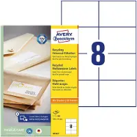Avery Zweckform Recycling Universal-Etiketten