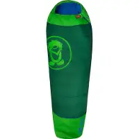 TROLLKIDS - Kid's Fjell Dreamer Extendable - Kinderschlafsack Gr 160-190 x 68 x 45 cm - Body Length: 130-170 cm grün