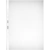 Herlitz Prospekthüllen, DIN A4, PP-Folie, genarbt, dokumentenecht, 100 Stück