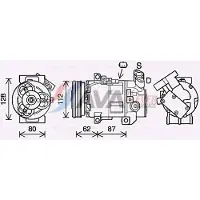 Ava Cooling Kompressor, Klimaanlage DAAK015