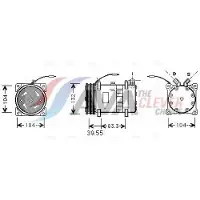 Ava Cooling Kompressor, Klimaanlage UVAK045