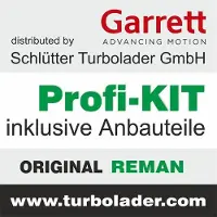 SCHLÜTTER TURBOLADER Lader, Aufladung END of LIFE PROFIKIT - mit GARRETT REMAN TURBOLADER 166-00666EOL