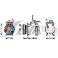 Ava Cooling Kompressor, Klimaanlage HYK217