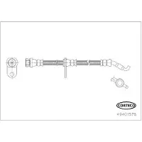 CORTECO Bremsschlauch 49401578
