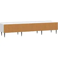 vidaXL TV-Schränk mit Schubladen Weiß 147 x 34,5 x 32 cm Holzwerkstoff