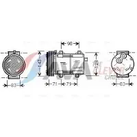 Ava Cooling Kompressor, Klimaanlage FDAK279