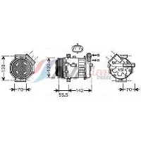 Ava Cooling Kompressor, Klimaanlage OLAK447