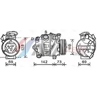 Ava Cooling Kompressor, Klimaanlage BWAK452