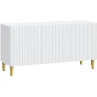 vidaXL TV-Schränk Weiß 99 x 34,5 x 50 cm Holzwerkstoff