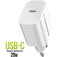 Avizar Mayaxess, USB-C Ladegerät 20W Schnell für iPhone 17 Air, Weiß
