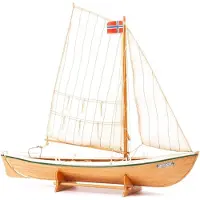 Billing Boats BB910 Torborg, Sailing boat model, Montagesatz, 1:20, Torborg, Junge/Mädchen, Weiß, Holz