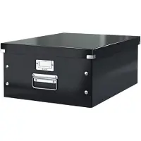 Leitz Ablagebox Click & Store A3 schwrz Packung mit 6 Stück