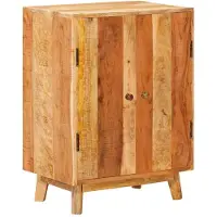 vidaXL Stauraumschränke mit Tür Braun 55 x 35 x 75 cm Massivholz Mango