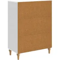 vidaXL Sideboard Weiß 66 x 34,5 x 90 cm Holzwerkstoff