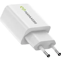 Avizar Mayaxess, USB-C Schnellladegerät 20W für Galaxy S25 / Ultra / Plus / FE / Edge, Weiß