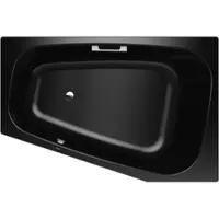 Kaldewei Badewanne PLAZA DUO LINKS schwarz