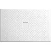 Kaldewei CONOFLAT Duschfläche mit Wannenträger extraflach, alpinweiß, 750 x 900 mm, 23 mm tief, Vollantislip