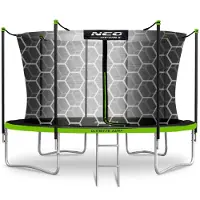 Neo-Sport Gartentrampolin (435 cm) mit Innennetz und Leiter