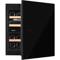 Amica - WK 341 800 V - Weintemperierschrank - 26 Flaschen - Noir