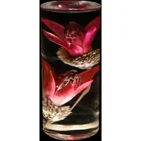 Douself Kabellose Tischlampe Aeon Flower Acryl Atmosphäre Nachtlicht, Farbdimmung (Touch-Farbwechsel und automatischer Farbwechsel) Lilie