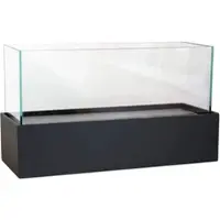 VIVANNO Tischwindlicht Candelito 50 cm x 20 cm x 29 cm Schwarz