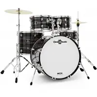 Gear4Music BDK-22 Rock-Schlagzeug von Black Oyster