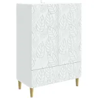 vidaXL Sideboard Weiß 66 x 34,5 x 95 cm Holzwerkstoff