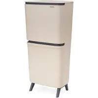 Brabantia SortUp Recycle Hi Mülleimer 25+10+10L Beige