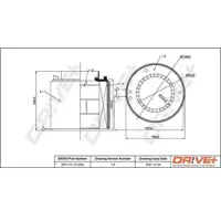 Dr!ve+ Luftfilter [Hersteller-Nr. DP1110.10.0260] für Audi
