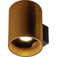 SLV 1004651 RUSTY UP/DOWN WL, Outdoor LED Wandleuchte rund rost CCT switch 3000/4000K IP65