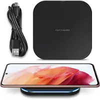 UC-Express QI Kabellose Ladestation für Samsung Galaxy S21 5G Wireless Schnellladegerät 10W