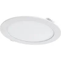 Mundotec 1er Einbauleuchte 23W | IP20 Schutzart | CCT einstellbare Farben 3000-6400K | Rund Ø 28cm, 28cm Deckenausschnitt