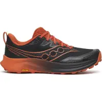Saucony - Herren Traillaufschuhe &ndash; Peregrine 16 - Peregrine 16 Black/Rust für Herren - Größe 41 - schwarz