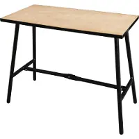 Stier Klappwerkbank Basic+, 1000 x 500 x 840 mm, Tragkraft 150 kg, zusammenklappbar, Allround-Talent, mobil und stationär, geringes Eigengewicht 15 kg