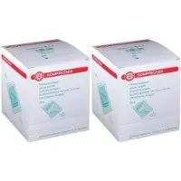 NOBAMED Mullkompressen 10x10 cm steril 8fach 2x 2x50x2 St Kompressen