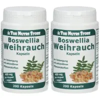 The Nutri Store Weihrauch 400 mg Kapseln 2x 2x200 St