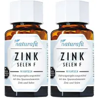 Naturafit Zink Selen F Kapseln 2x 2x90 St