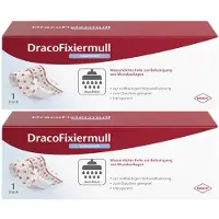 Dräco Dracofixiermull waterproof 15 cmx10 m 2x 2x1 St Verband