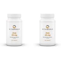 Vitaworld Zink 25 mg Tabletten 2x 2x365 St